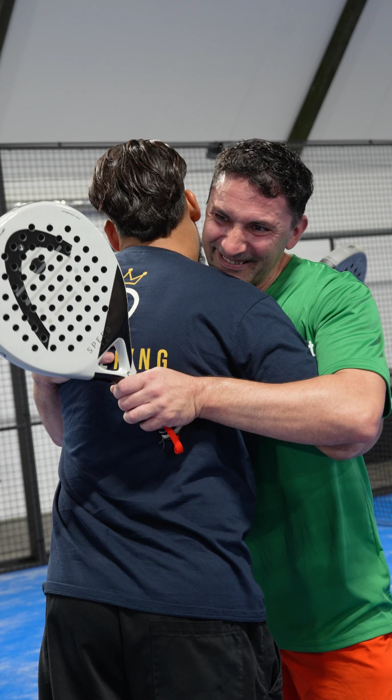 Padel Community – nach dem Match auf den Padel King Courts Bremen